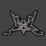 Summoning embroidered patch